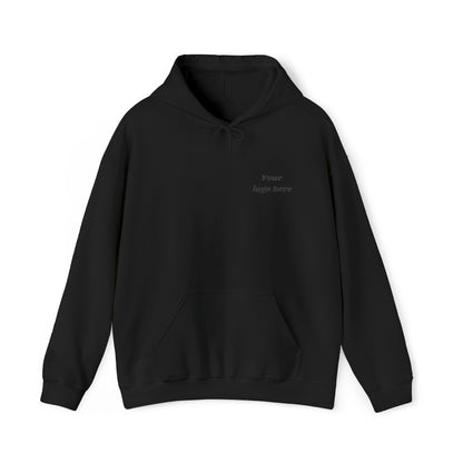 Customized Unisex Hooded Sweatshirt with Embroidery logo