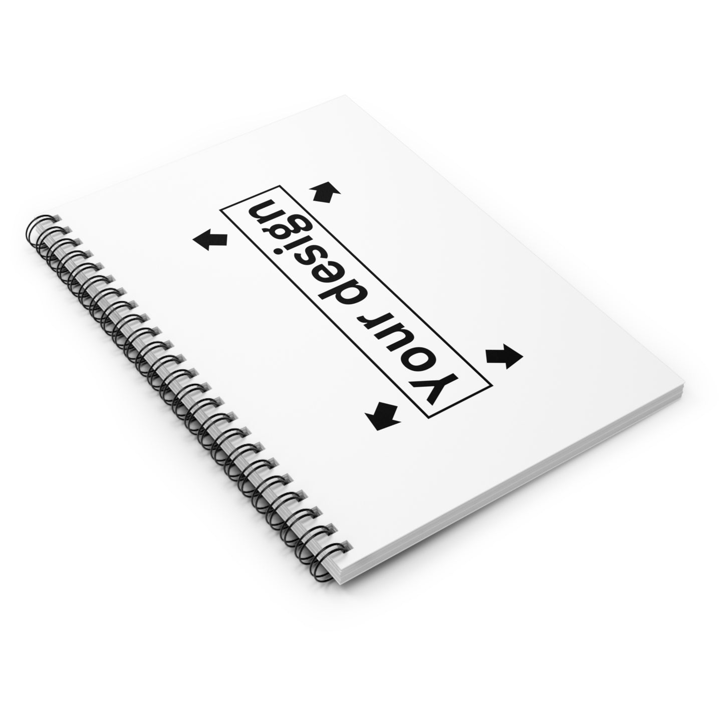 Customized Spiral Notebook - Ruled Line 6" x 8"