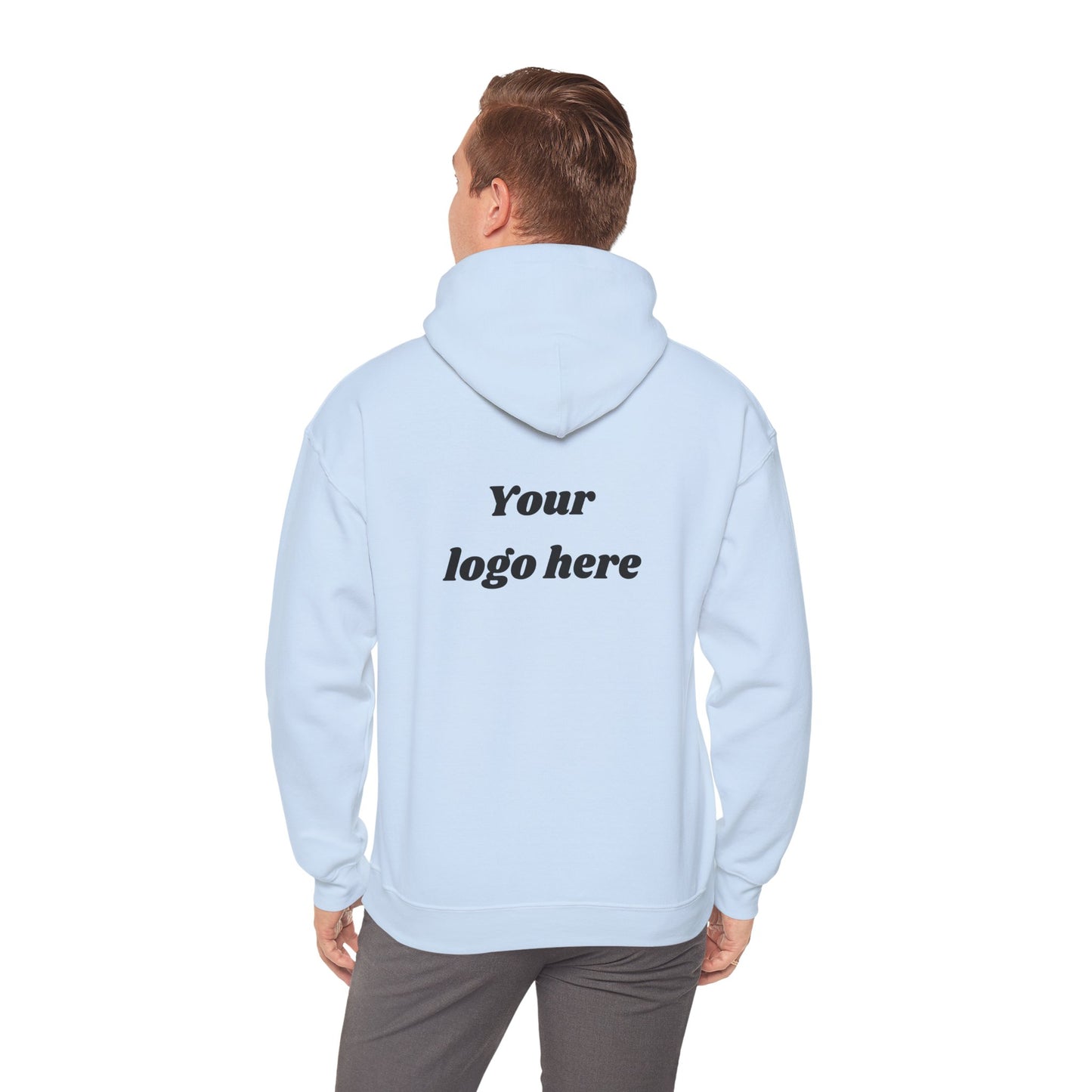 Custom Unisex Sweatshirt with Back Text