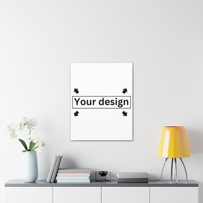 Customizable Canvas Print - Personalize Your Design/Logo