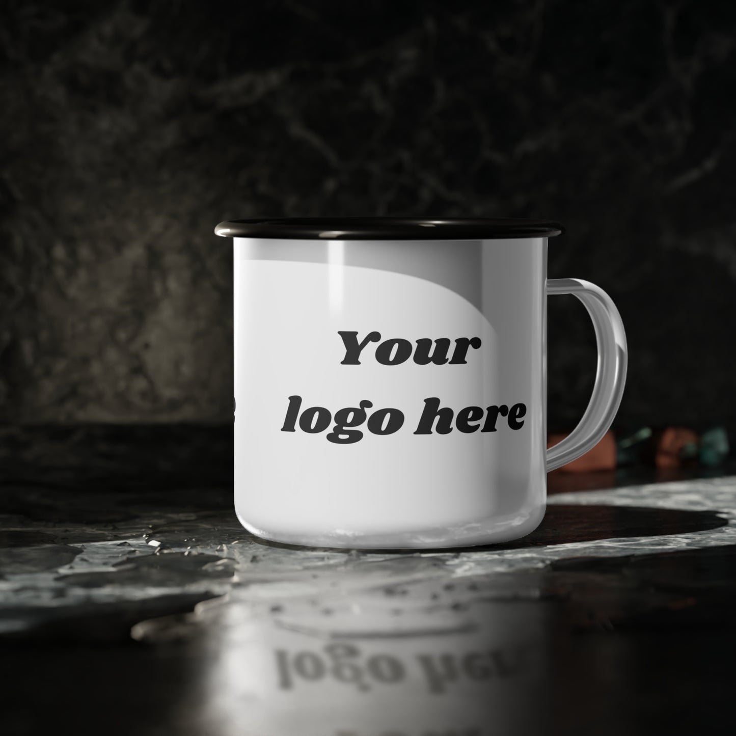 Customized- Enamel Camp Cup 12oz