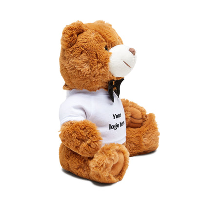 Customizable Teddy Bear with T-Shirt - Perfect Gift for Kids and Celebrations