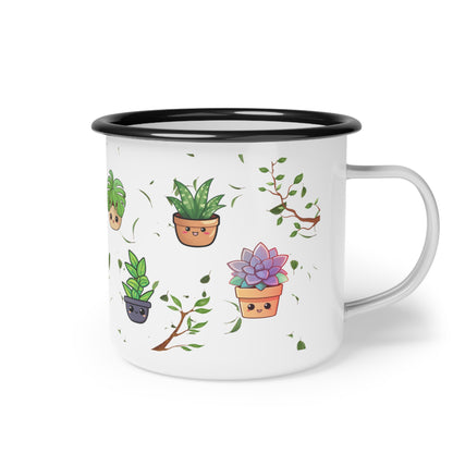 Camp Cup - Cute Plants Camping Mug