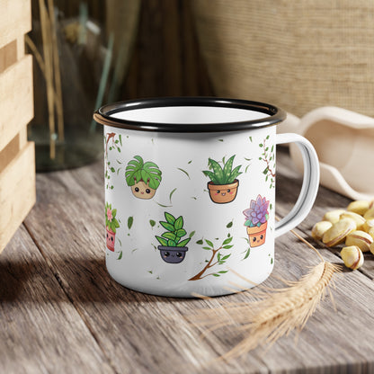 Camp Cup - Cute Plants Camping Mug