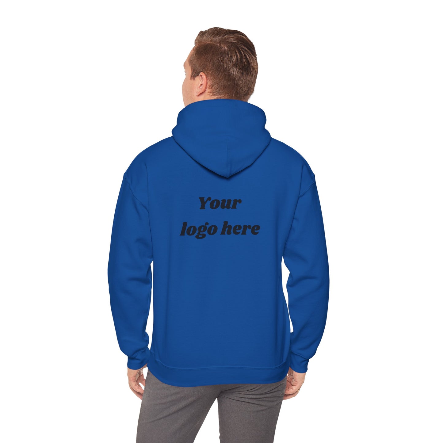 Custom Unisex Sweatshirt with Back Text