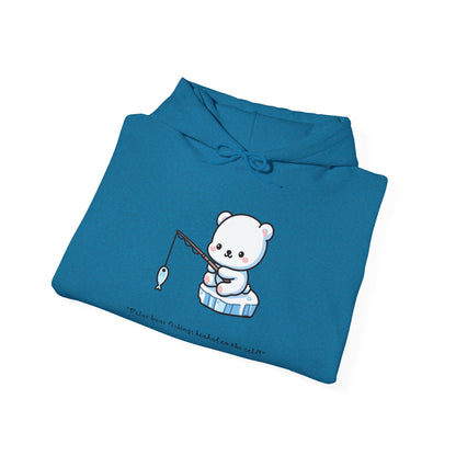 Cute Polar Bear -  Hooded Sweatshirt