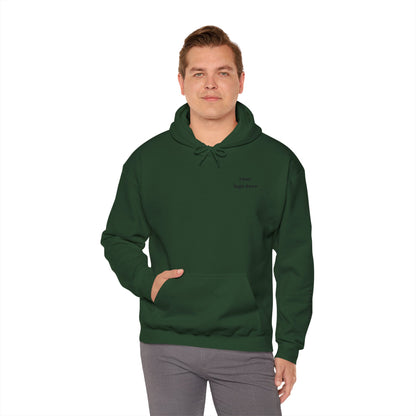 Customized Unisex Hooded Sweatshirt with Front, Back, and Side Text