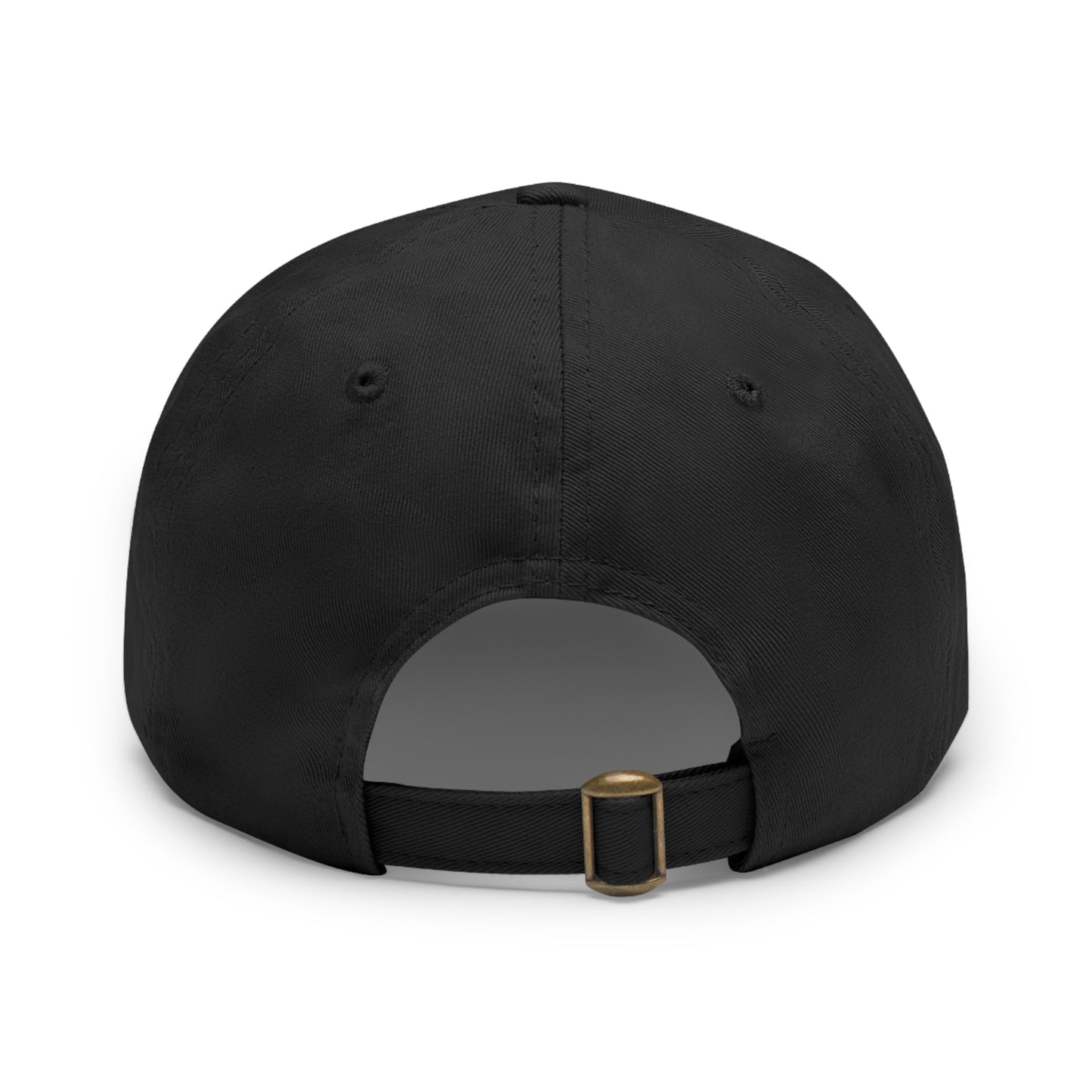 Customizable Dad Hat with Leather Patch