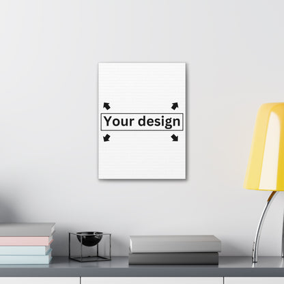 Customizable Canvas Print - Personalize Your Design/Logo