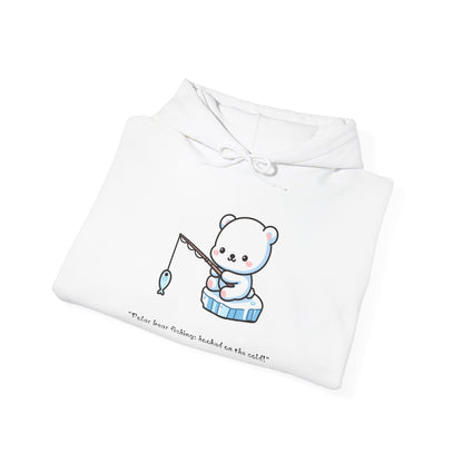 Cute Polar Bear -  Hooded Sweatshirt