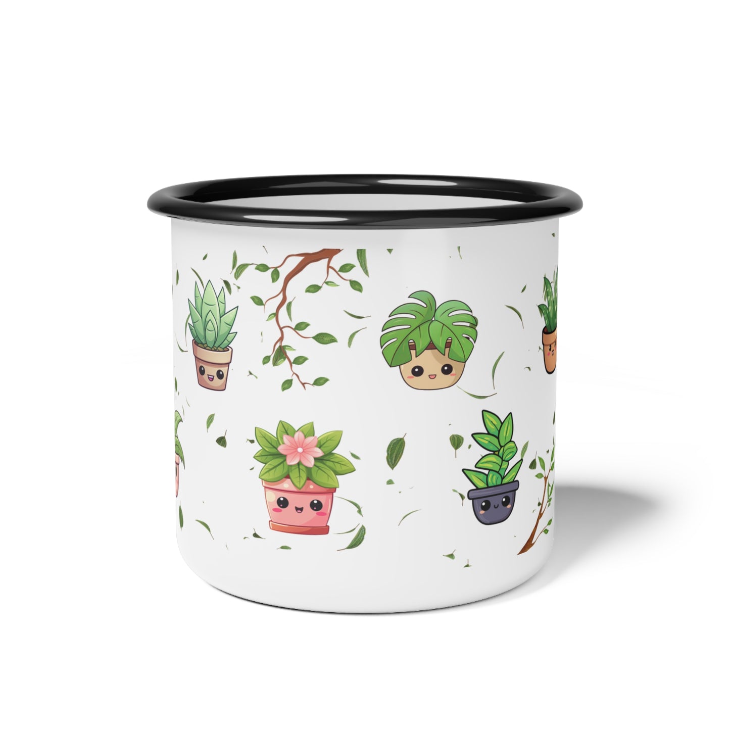 Camp Cup - Cute Plants Camping Mug