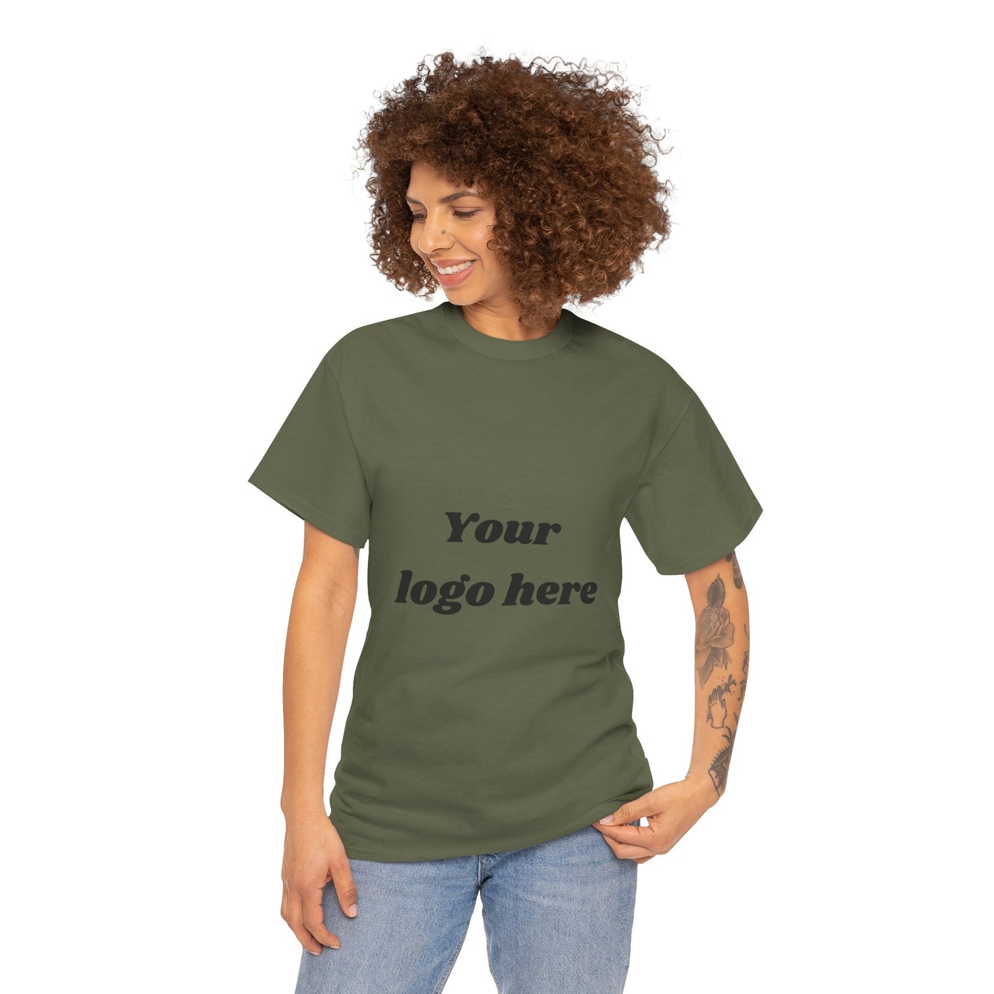 Customized Unisex T-Shirt - short sleeves (Center)