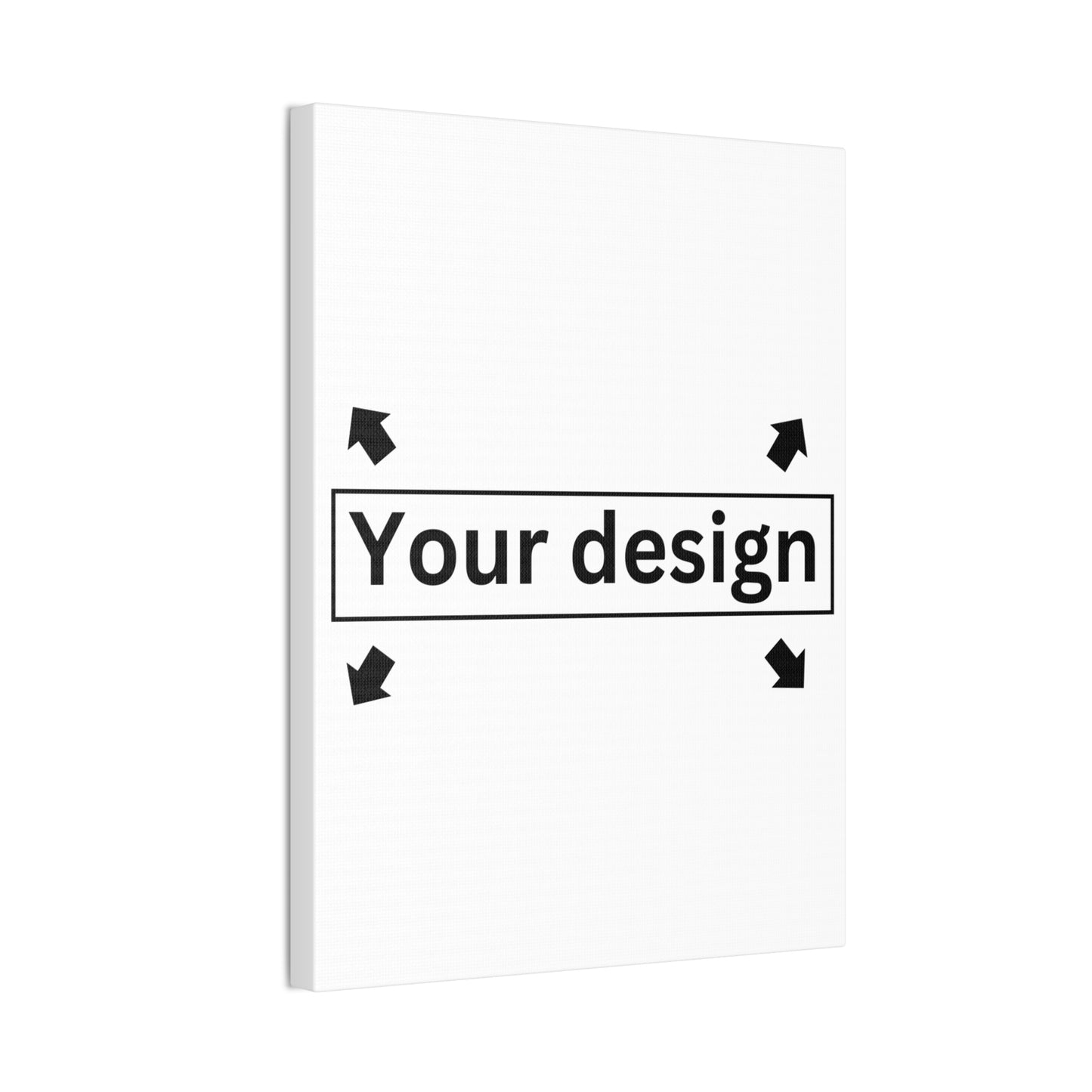 Customizable Canvas Print - Personalize Your Design/Logo