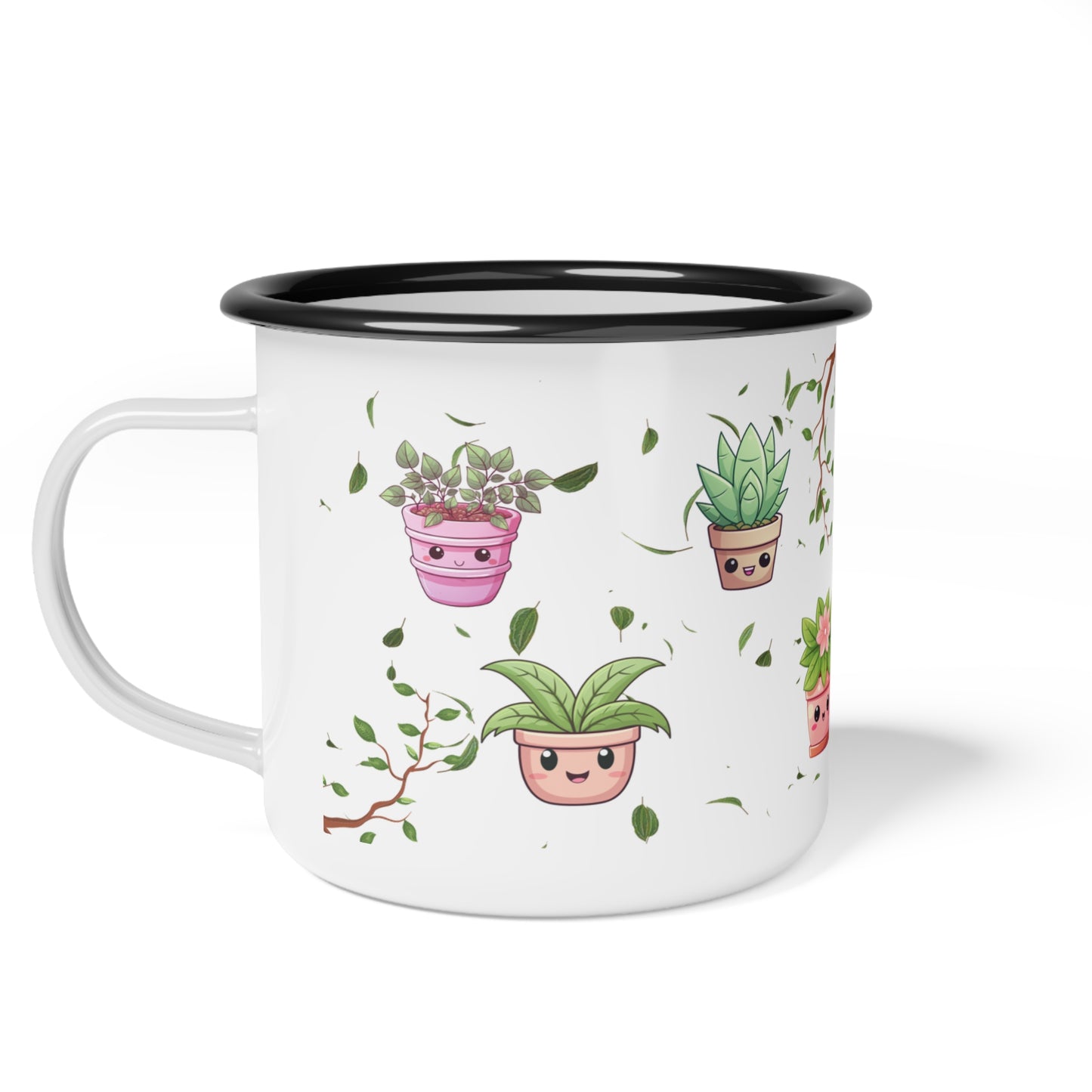 Camp Cup - Cute Plants Camping Mug