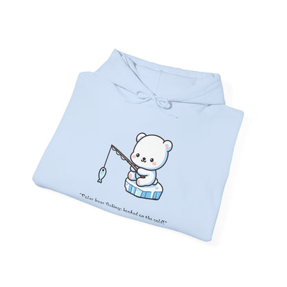 Cute Polar Bear -  Hooded Sweatshirt