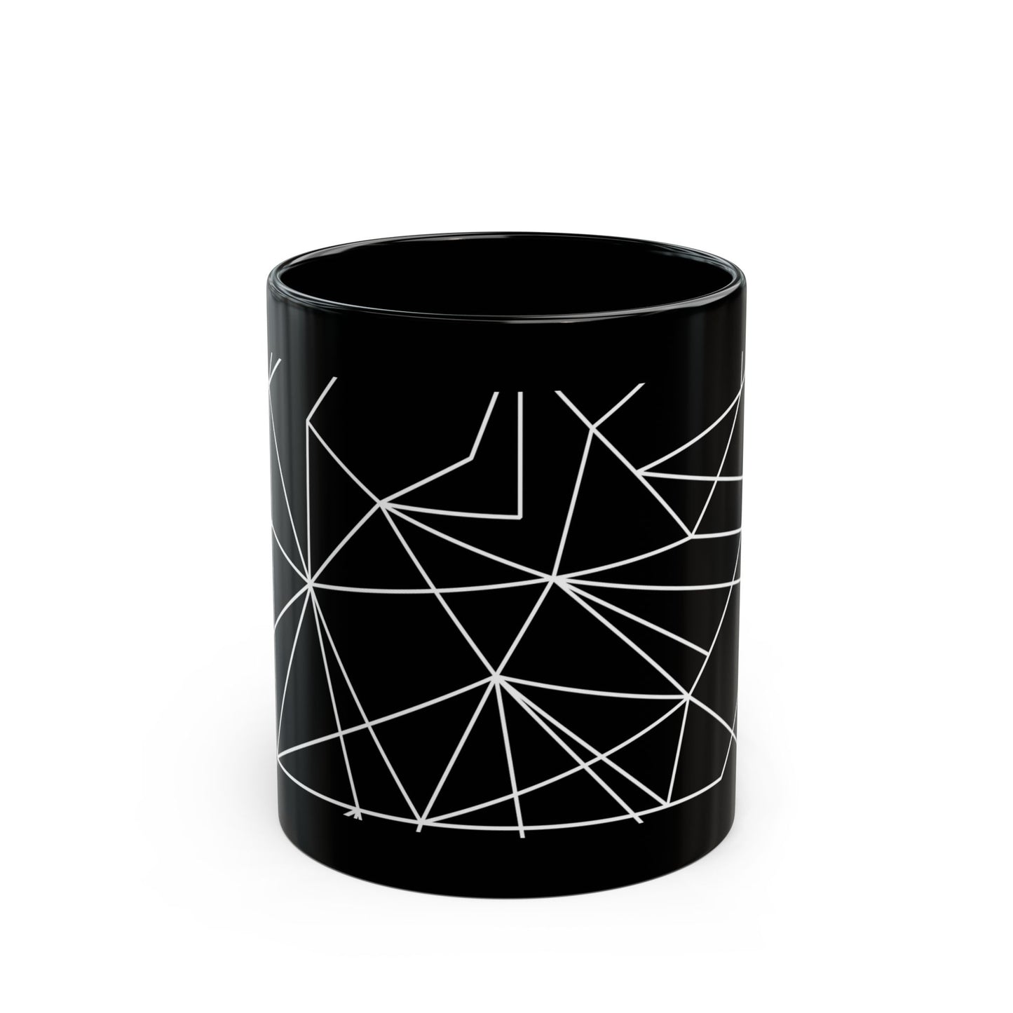 Black and White  Mug - 11oz Tech