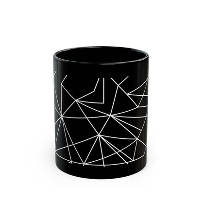 Black and White  Mug - 11oz Tech