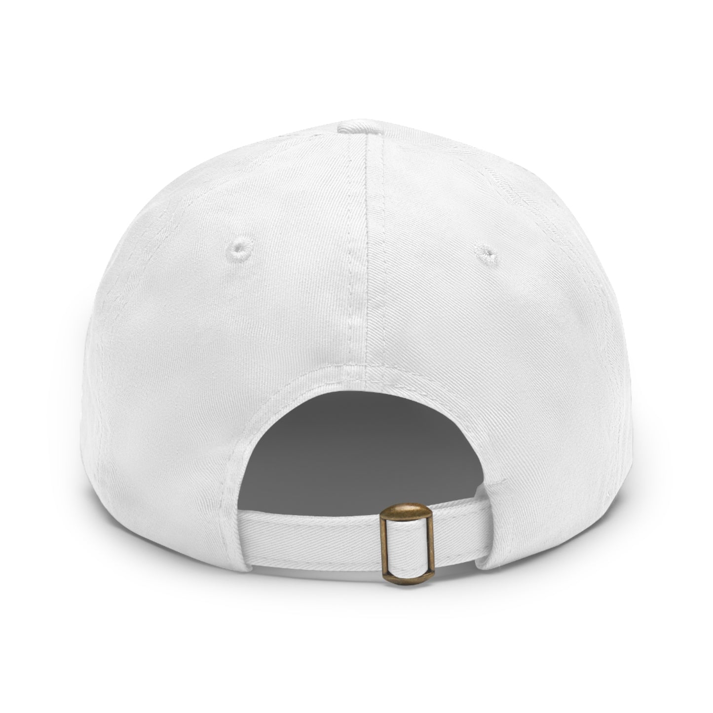 Customizable Dad Hat with Leather Patch