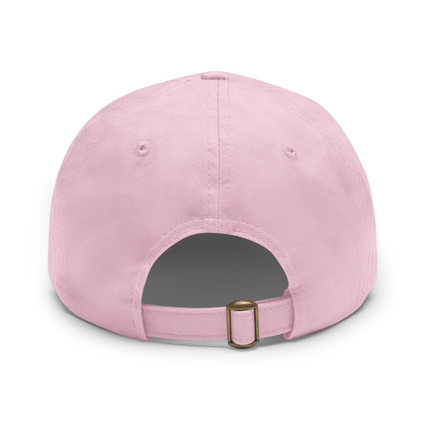 Customizable Dad Hat with Leather Patch