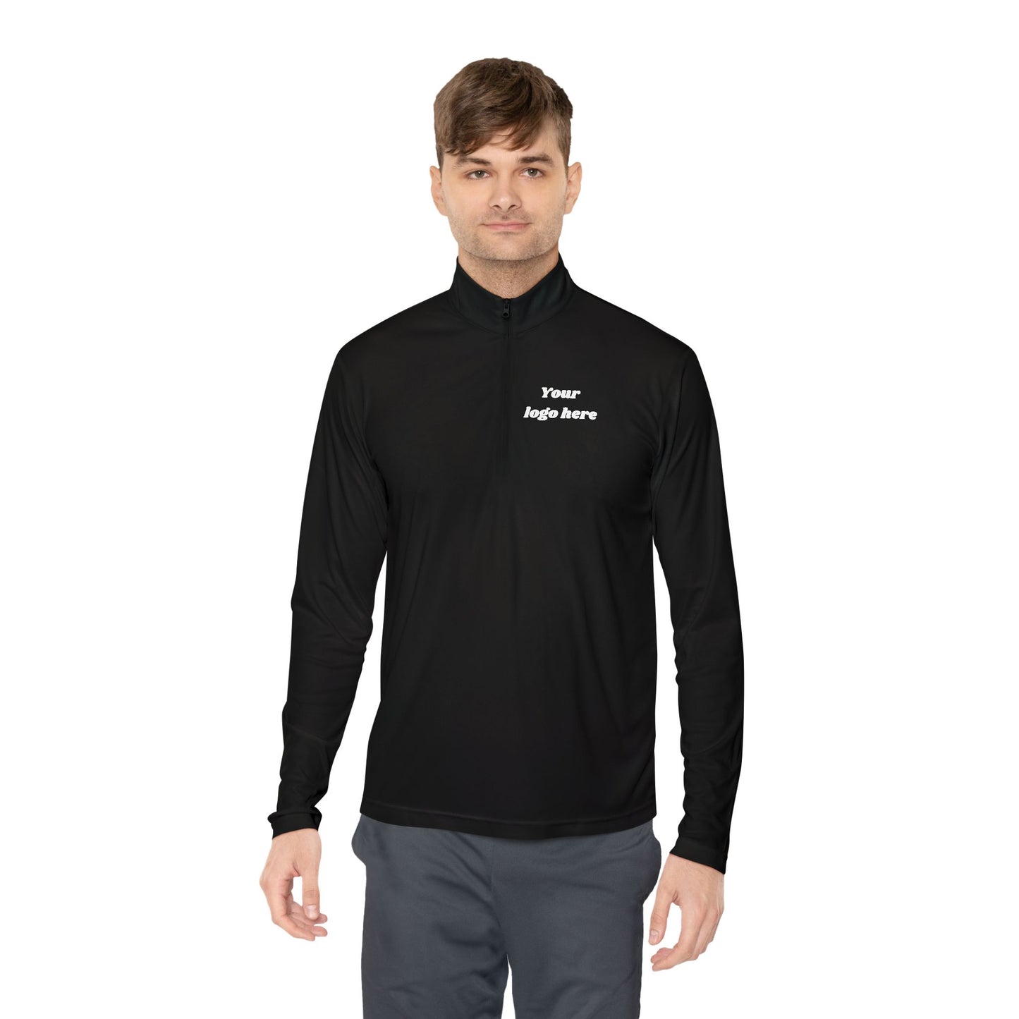 Customized Unisex Pullover Quarter-Zip