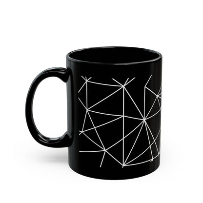 Black and White  Mug - 11oz Tech