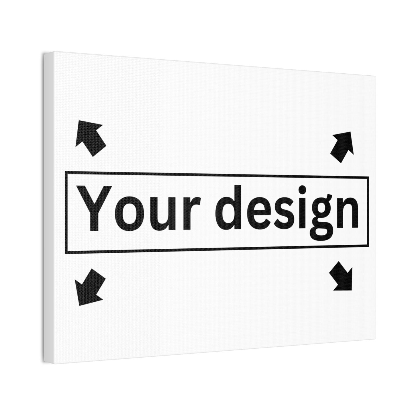 Customizable Canvas Print - Personalize Your Design/Logo