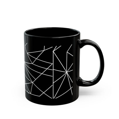 Black and White  Mug - 11oz Tech